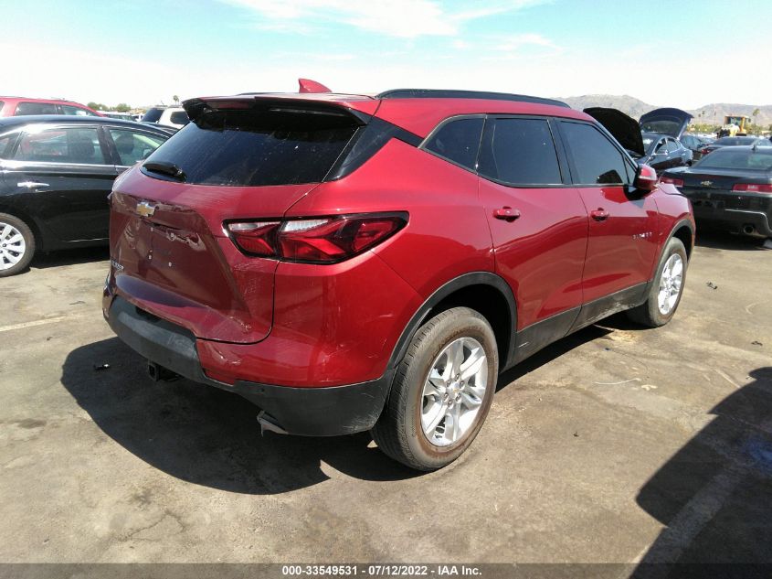 2021 CHEVROLET BLAZER LT VIN: 3GNKBCRS4MS569254