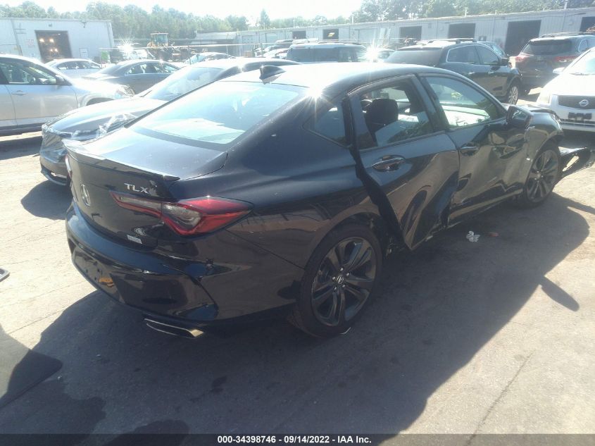 2022 ACURA TLX W/A-SPEC PACKAGE VIN: 19UUB5F54NA003384