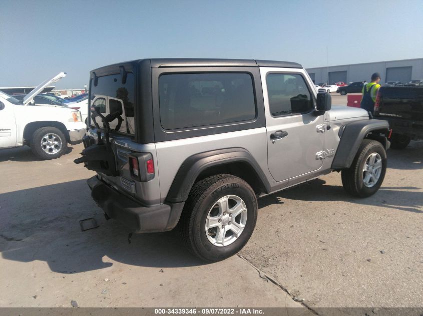 2021 JEEP WRANGLER SPORT S VIN: 1C4GJXAN6MW536985
