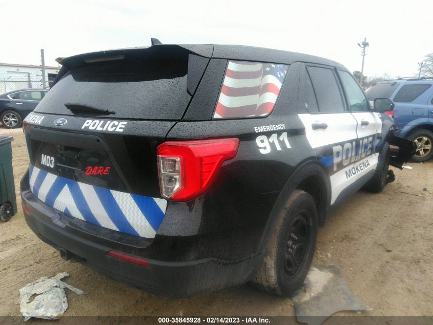 2022 FORD POLICE INTERCEPTOR VIN: 1FM5K8AB3NGA57060