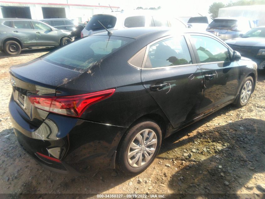 2022 HYUNDAI ACCENT SE VIN: 3KPC24A61NE153664