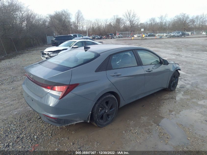 2022 HYUNDAI ELANTRA SEL VIN: KMHLM4AG3NU243799