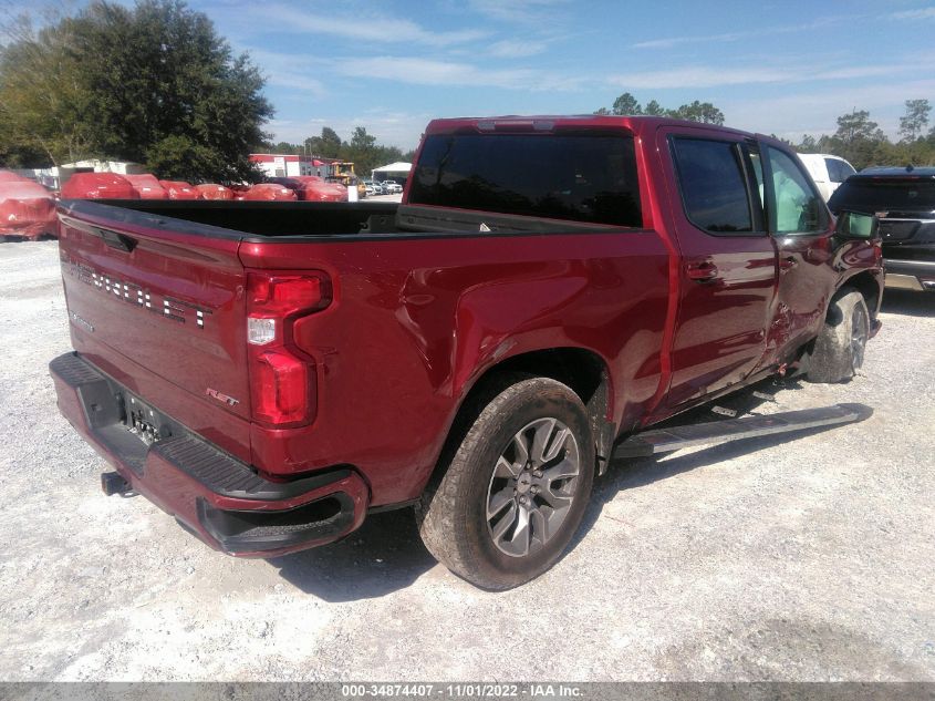 2021 CHEVROLET SILVERADO 1500 RST VIN: 1GCUYEED7MZ419046