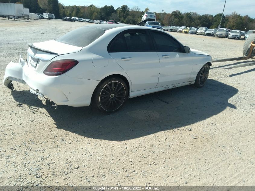 2021 MERCEDES-BENZ C-CLASS C 300 VIN: W1KWF8EB6MR641565