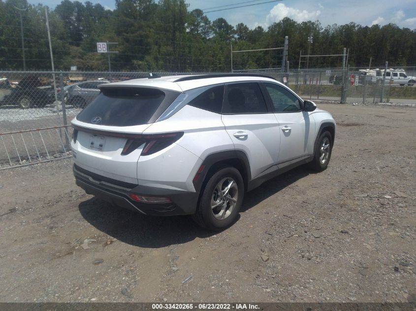 2022 HYUNDAI TUCSON SEL VIN: KM8JB3AE4NU044671