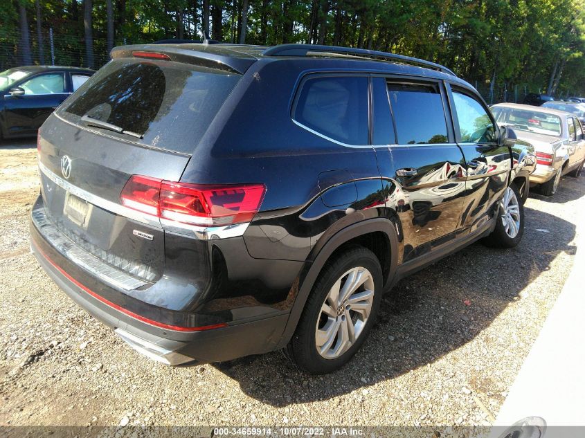 2021 VOLKSWAGEN ATLAS 3.6L V6 SE W/TECHNOLOGY VIN: 1V2KR2CA8MC590059