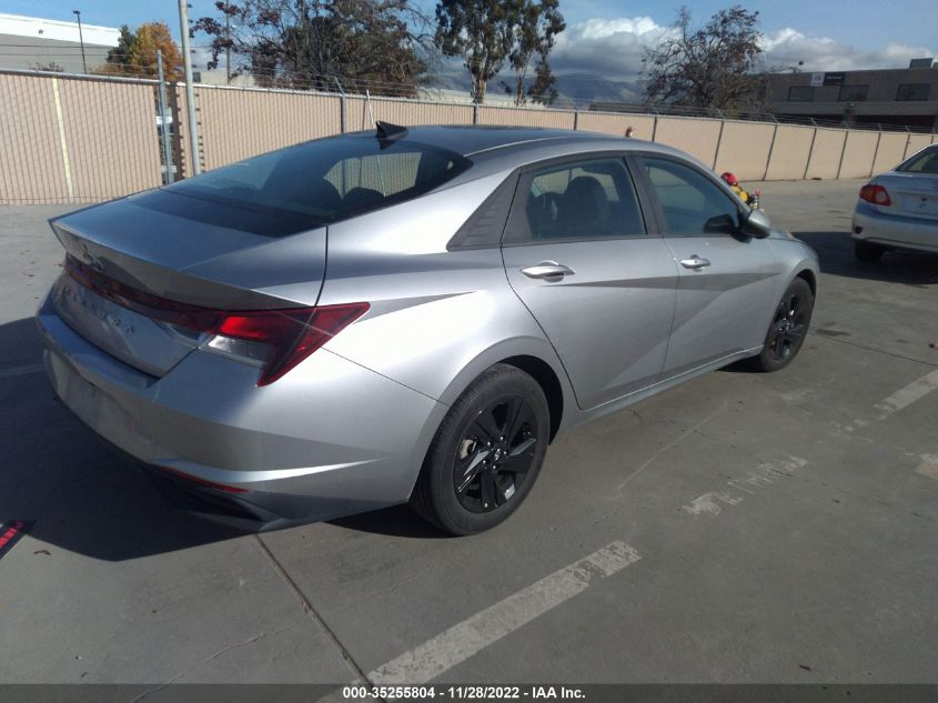 2021 HYUNDAI ELANTRA SEL VIN: 5NPLM4AG9MH045354