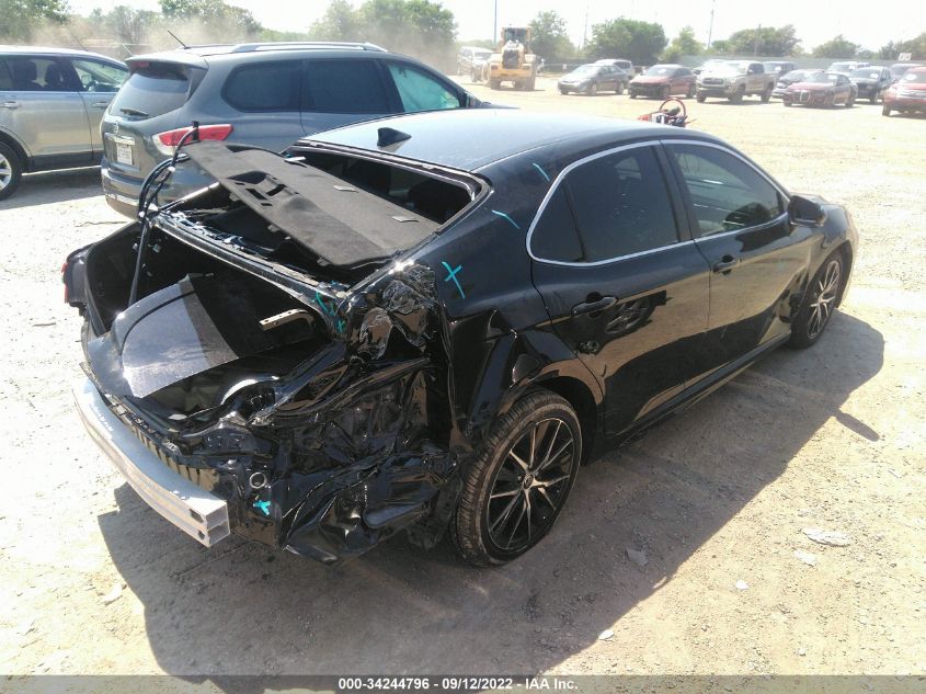 2022 TOYOTA CAMRY SE VIN: 4T1G11AK5NU670835