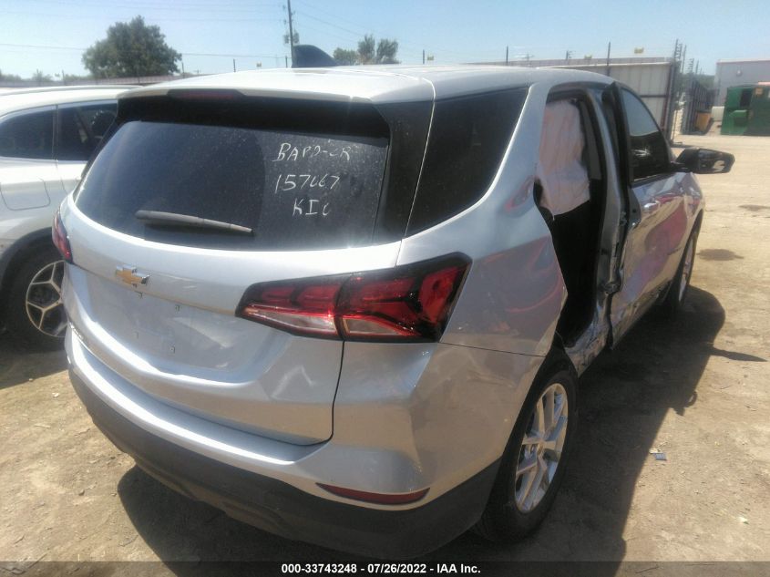 2022 CHEVROLET EQUINOX LS VIN: 3GNAXHEV7NS150908