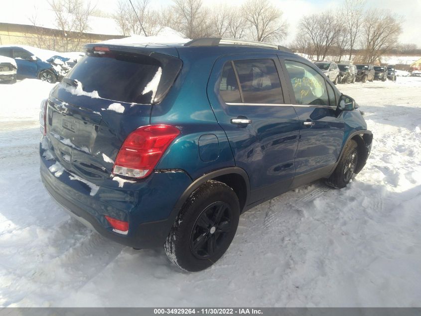 2020 CHEVROLET TRAX LT VIN: 3GNCJPSB3LL298186