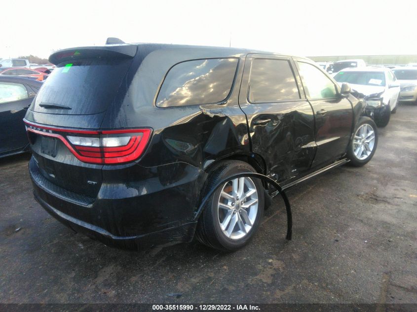 2022 DODGE DURANGO GT PLUS VIN: 1C4RDHDG7NC128761
