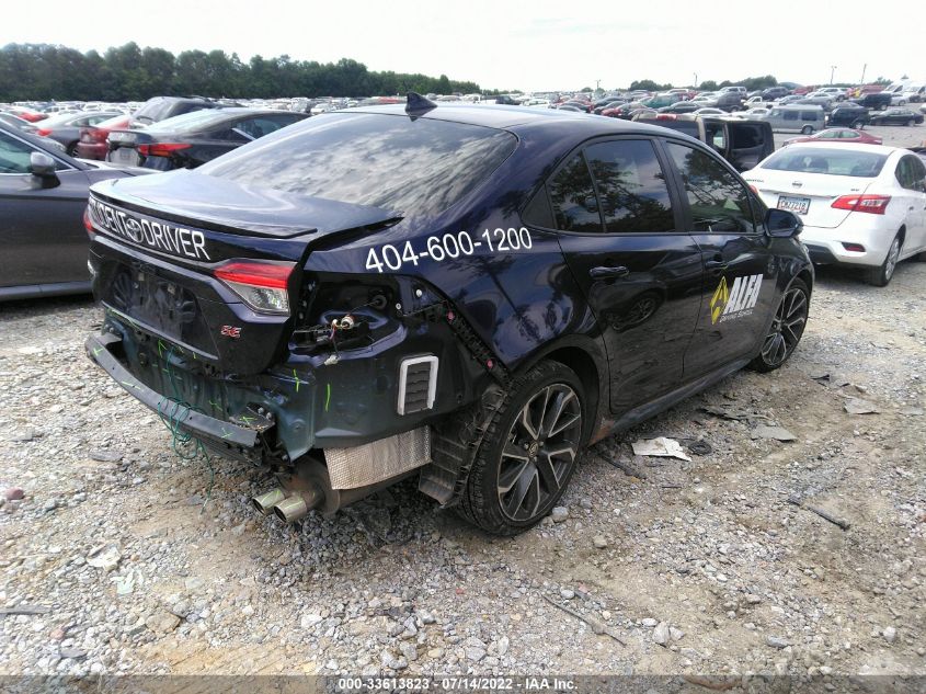 2022 TOYOTA COROLLA SE/SE NIGHTSHADE/APEX SE VIN: JTDS4MCE4NJ081985