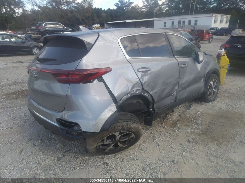 2022 KIA SPORTAGE LX VIN: KNDPMCAC4N7975144