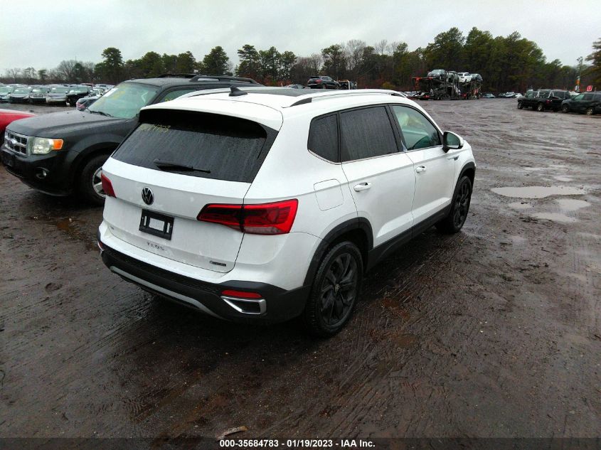 2022 VOLKSWAGEN TAOS SE VIN: 3VVPX7B21NM076785