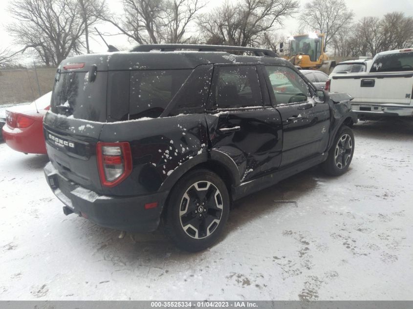 2022 FORD BRONCO SPORT OUTER BANKS VIN: 3FMCR9C62NRD04392