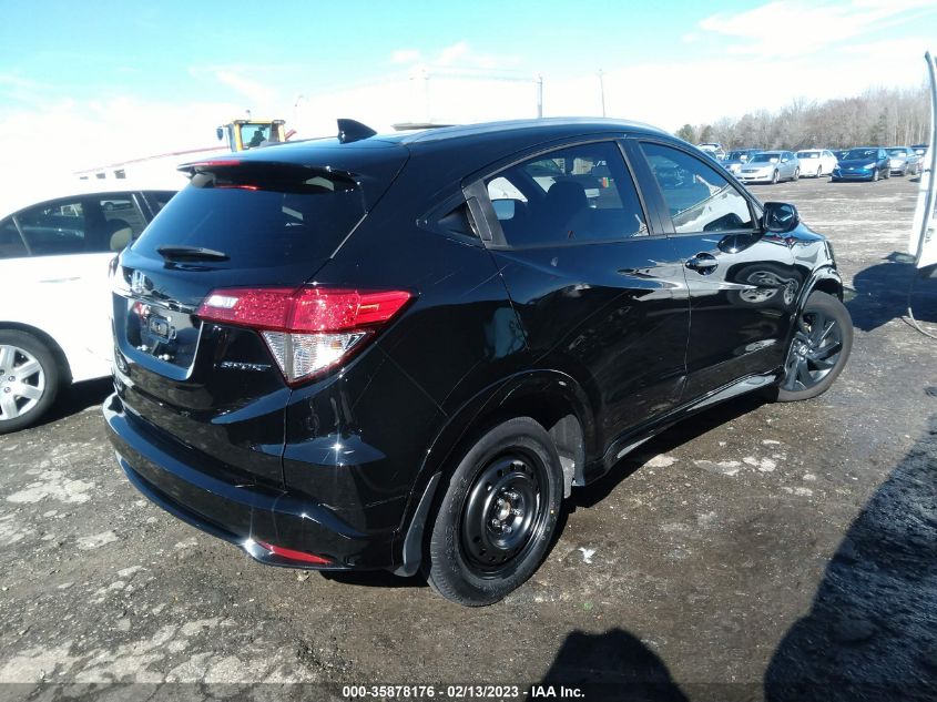 2022 HONDA HR-V SPORT VIN: 3CZRU5H13NM733342