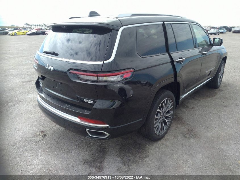 2022 JEEP GRAND CHEROKEE L SUMMIT RESERVE VIN: 1C4RJKEG6N8551242