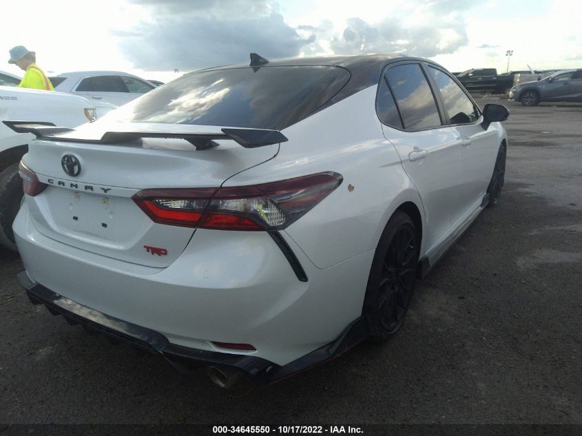2022 TOYOTA CAMRY V6 VIN: 4T1KZ1AK2NU066498