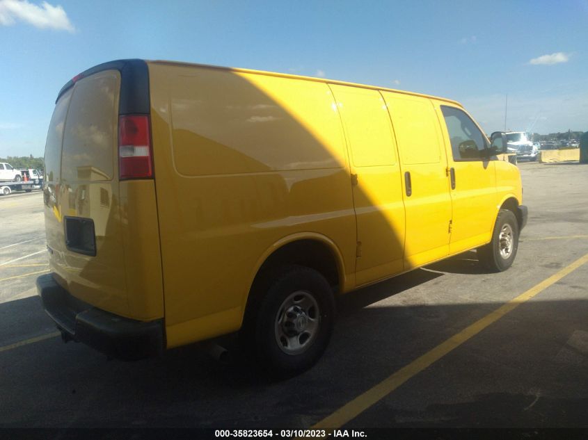 2021 CHEVROLET EXPRESS CARGO VAN VIN: 1GCWGAFP5M1228141