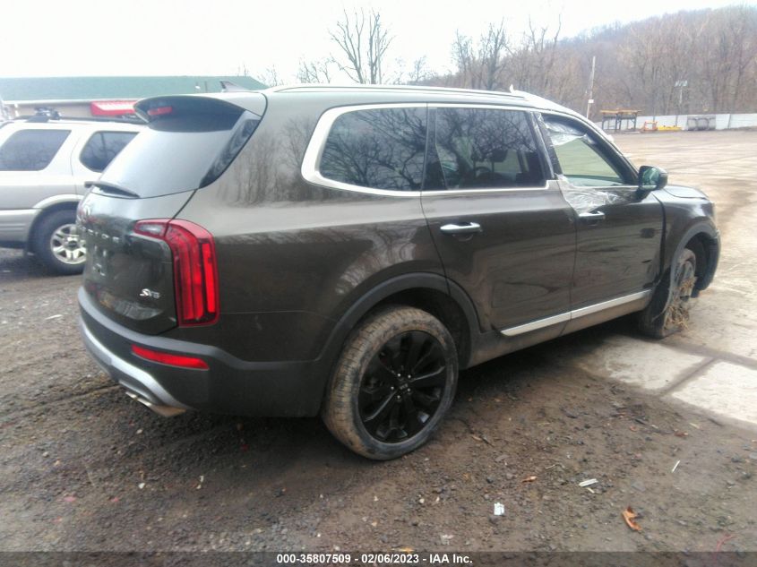 2021 KIA TELLURIDE S VIN: 5XYP6DHC3MG130163