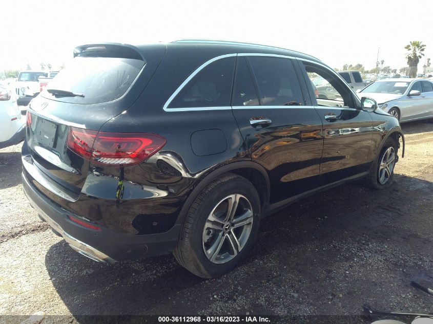 2022 MERCEDES-BENZ GLC GLC 300 VIN: W1N0G8DBXNV400477