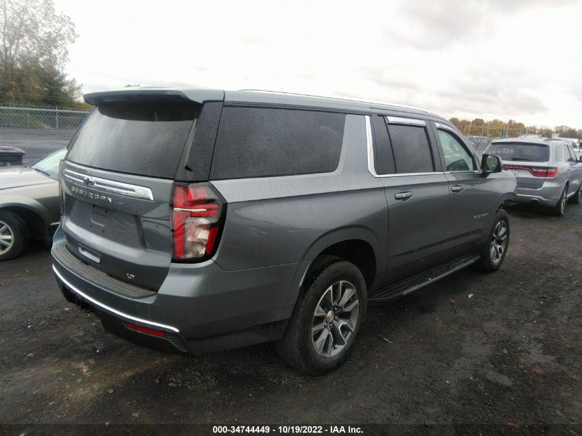 2022 CHEVROLET SUBURBAN LT VIN: 1GNSKCKD1NR305280