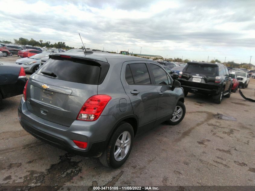 2020 CHEVROLET TRAX LS VIN: 3GNCJKSBXLL188707
