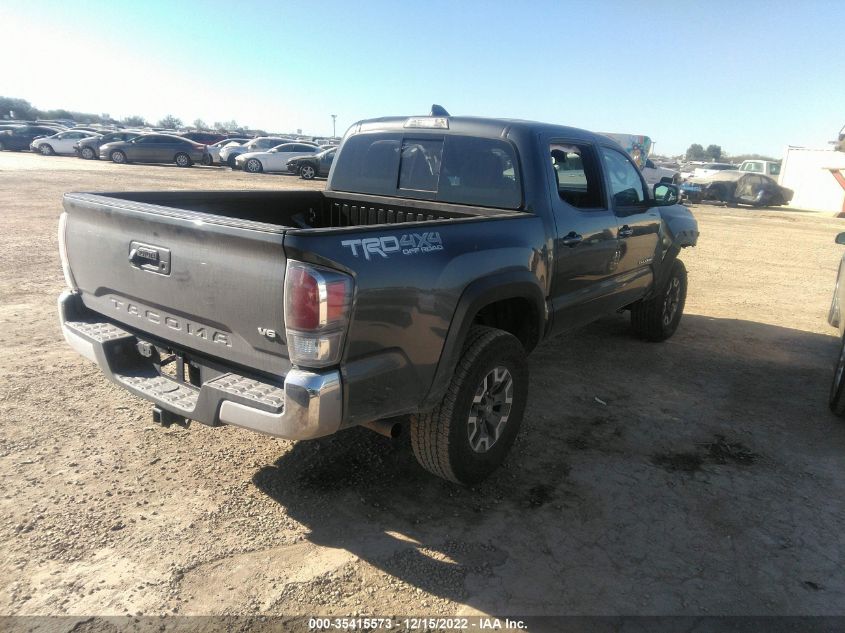 2022 TOYOTA TACOMA 4WD SR/SR5/TRD SPORT VIN: 3TMCZ5AN9NM459865