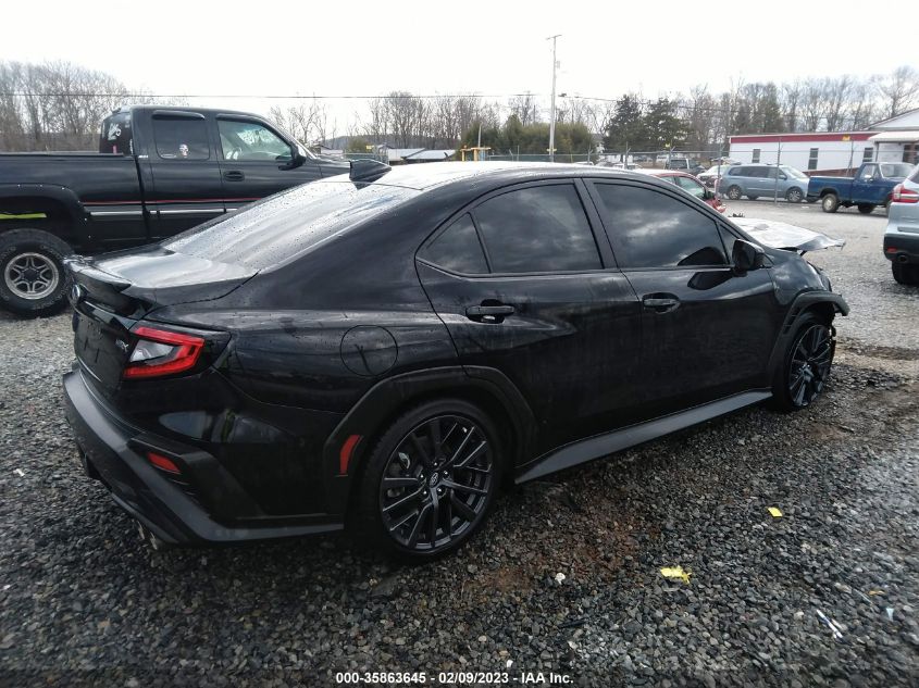 2022 SUBARU WRX PREMIUM VIN: JF1VBAF65N9011019