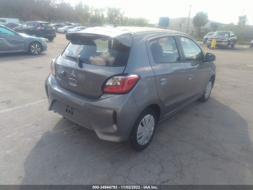 2021 MITSUBISHI MIRAGE ES/LE/CARBONITE EDITION VIN: ML32AUHJ8MH010148