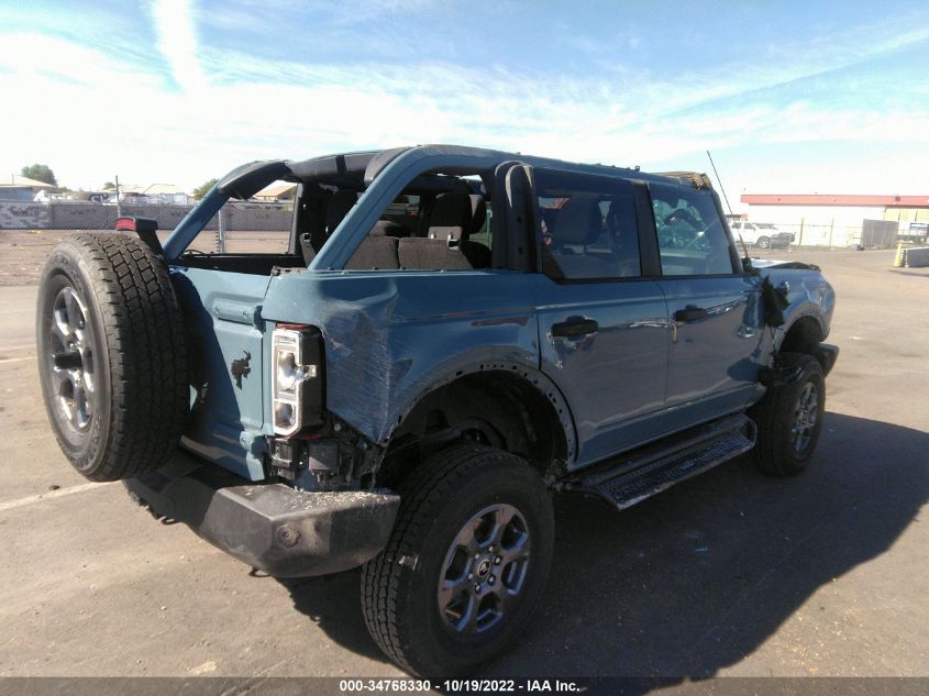 2022 FORD BRONCO BASE/BIG BEND VIN: 1FMEE5BP0NLB36158