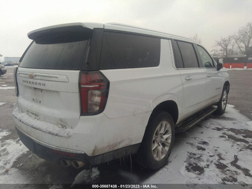2022 CHEVROLET SUBURBAN PREMIER VIN: 1GNSKFKD3NR137370