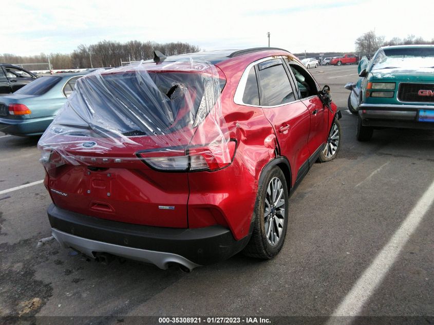 2020 FORD ESCAPE TITANIUM VIN: 1FMCU9J96LUC41458