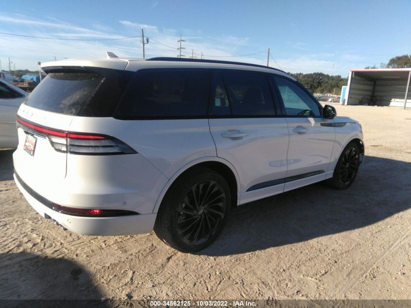 2022 LINCOLN AVIATOR RESERVE VIN: 5LM5J7XC5NGL12849