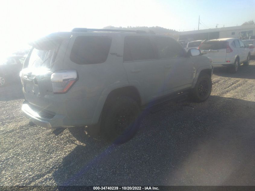 2022 TOYOTA 4RUNNER TRD OFF ROAD PREMIUM VIN: JTERU5JR8N6080721