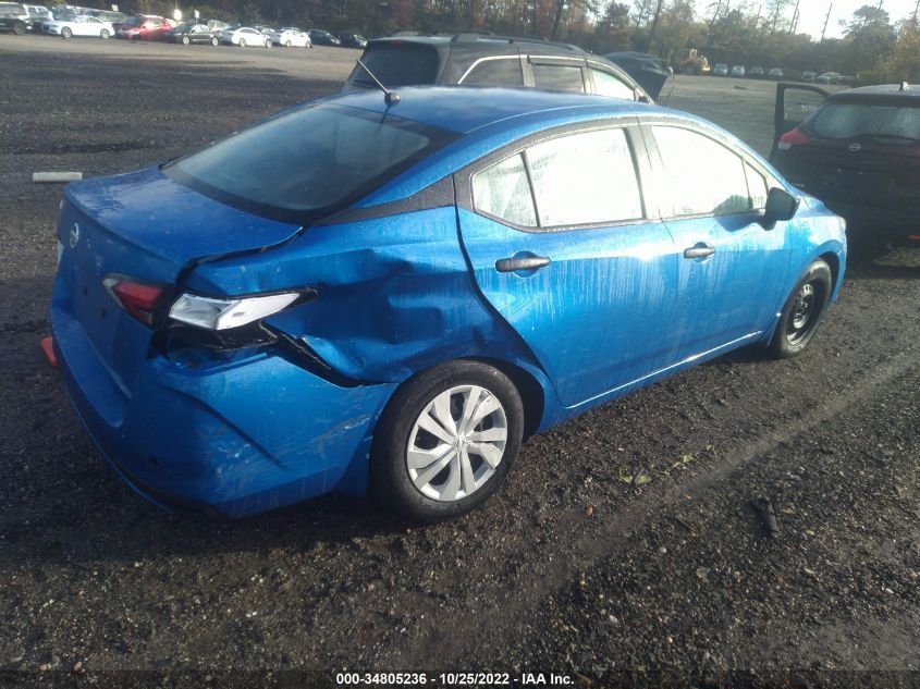 2022 NISSAN VERSA S VIN: 3N1CN8DV6NL821216