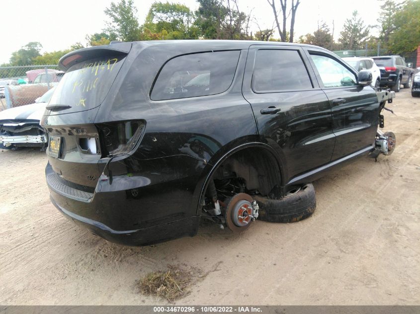 2021 DODGE DURANGO R/T VIN: 1C4SDJCT1MC644247