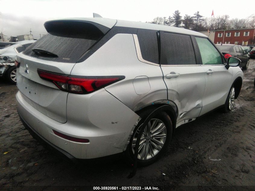 2022 MITSUBISHI OUTLANDER ES VIN: JA4J4TA88NZ016099