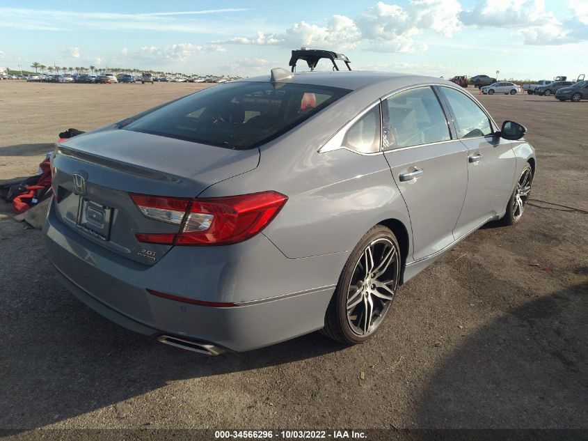 2022 HONDA ACCORD SEDAN TOURING VIN: 1HGCV2F96NA009370