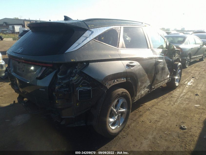 2022 HYUNDAI TUCSON SEL VIN: 5NMJBCAE8NH035788