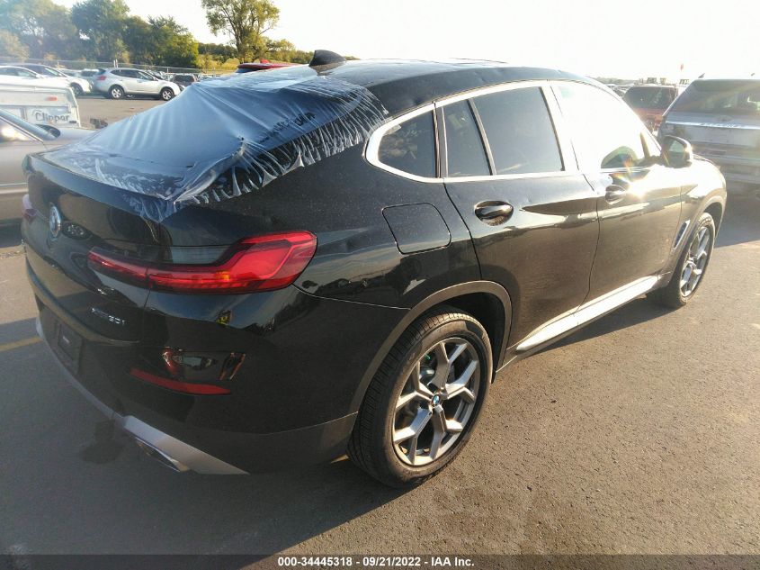 2022 BMW X4 XDRIVE30I VIN: 5UX33DT04N9M22670