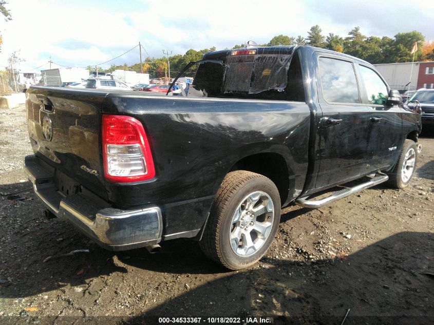 2021 RAM 1500 BIG HORN VIN: 1C6RRFFG8MN643927