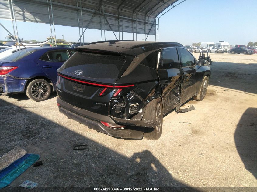 2022 HYUNDAI TUCSON HYBRID LIMITED VIN: KM8JECA12NU033155
