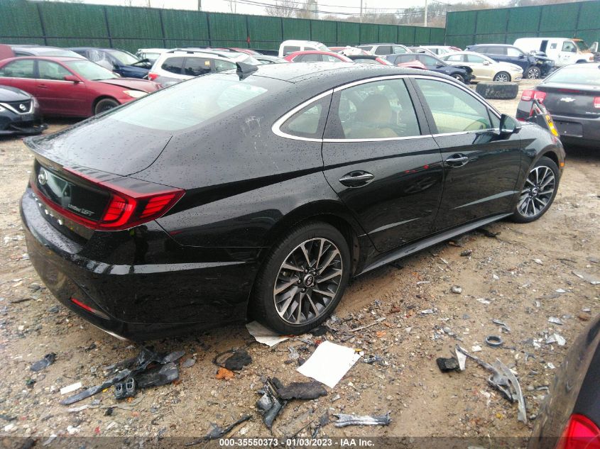 2020 HYUNDAI SONATA LIMITED VIN: 5NPEH4J20LH034906