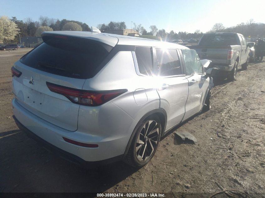 2022 MITSUBISHI OUTLANDER ES VIN: JA4J4TA8XNZ030098