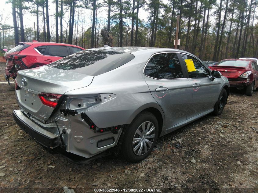 2022 TOYOTA CAMRY HYBRID LE VIN: 4T1C31AK5NU043349