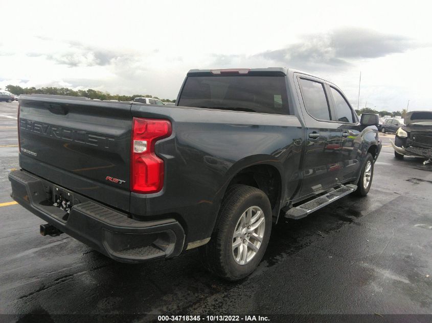 2021 CHEVROLET SILVERADO 1500 RST VIN: 1GCPWDED8MZ302184