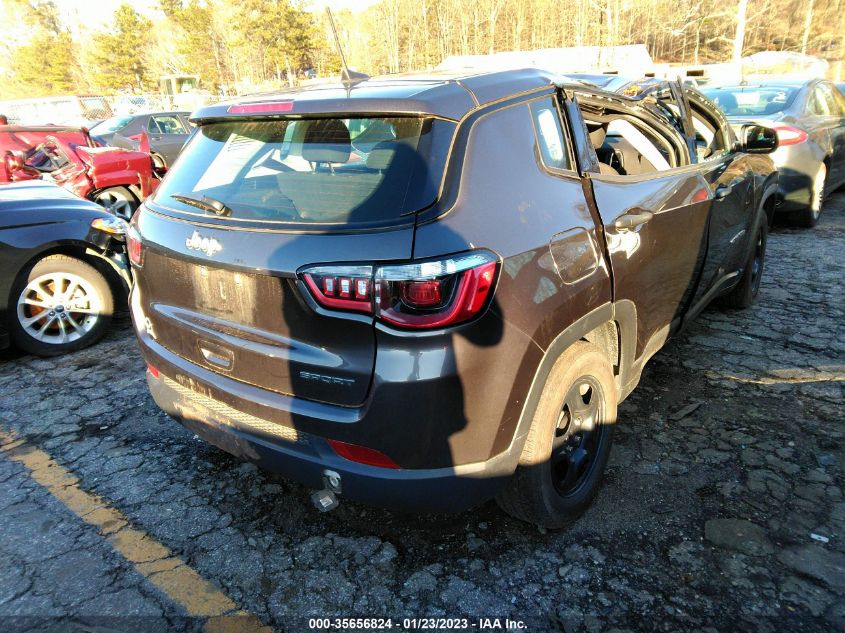 2021 JEEP COMPASS SPORT VIN: 3C4NJCAB4MT531974