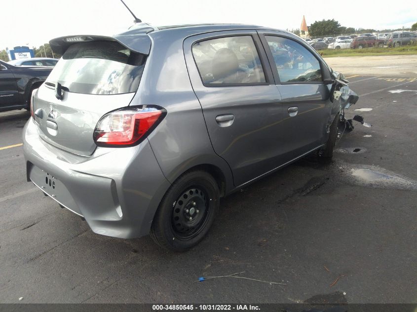 2022 MITSUBISHI MIRAGE ES/LE VIN: ML32AUHJ2NH008364