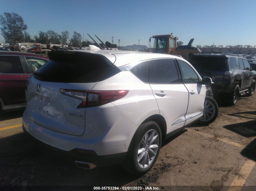 2022 ACURA RDX VIN: 5J8TC1H3XNL006162